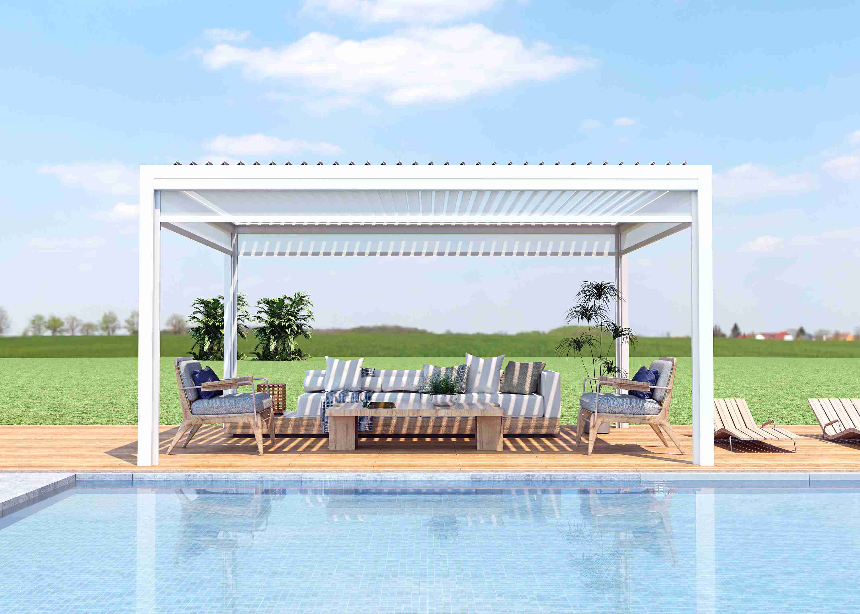 Aluminium-Pergola