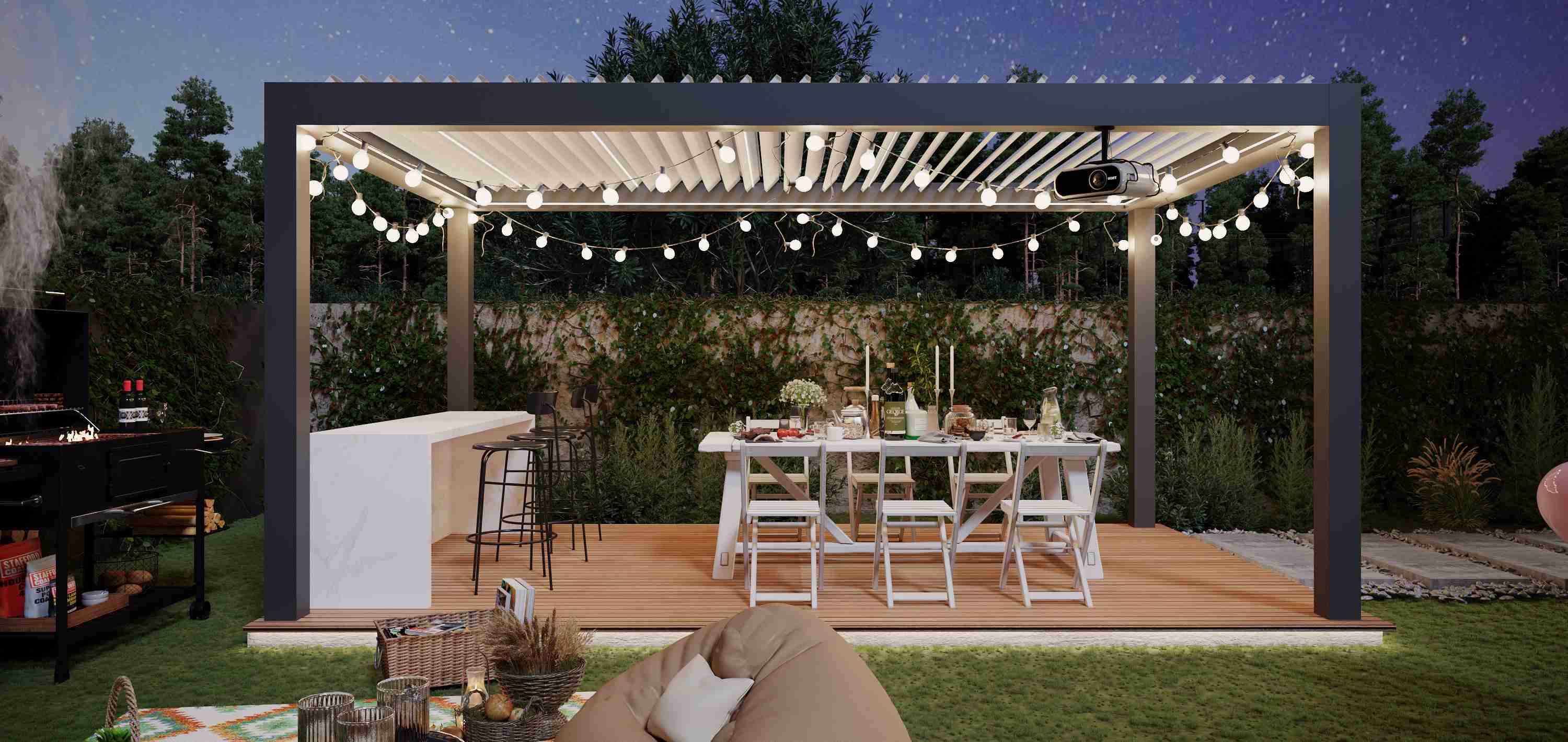 Aluminiumpergola