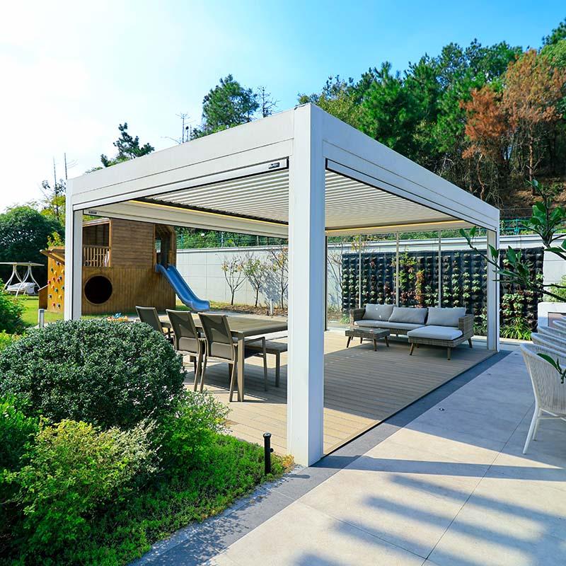 Motorized Outdoor Louvered Pergola Motorized Outdoor Louvered Pergola